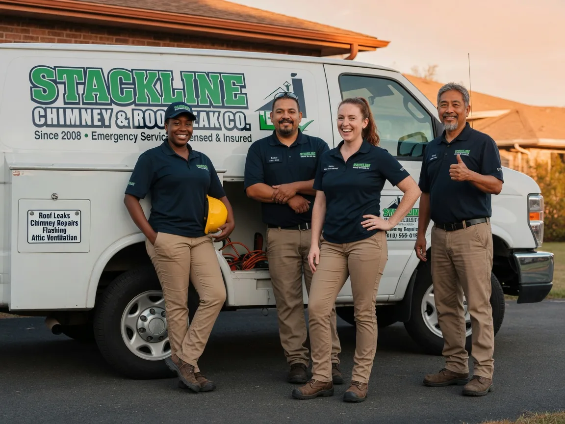 Chimney flashing repair company in Brookfield, WI